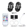 Luces de Aeronave de Colores Intermitentes Transfronterizas Luces Intermitentes Modificadas para Motocicleta Luces de Atmósfera para Coche Luces Decorativas de Advertencia para Vehículos Eléctricos