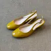 Temporada del Primer Encuentro: Sandalias Planas de Tacón Cuña Dulces y Juveniles para Mujer, Estilo Ballet, sin Cierre, con Correa Trasera