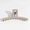 Pinza Grande Brillante Coreana con Forma de Cruz de Alto Acabado, Elegante Pasador para Mujer, Pinza de Tiburón Versátil Mate para Salir