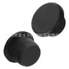 Tapón macizo de silicona en forma de T negro, tapón de plástico a presión para agujeros, tapón de sellado impermeable y a prueba de polvo, 8/9/10/11 mm