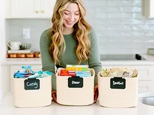 basket 9x9 storage cubes 9 inch storage bins baskets for organizing small woven kitchen pantry