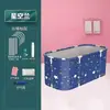 Bañera Plegable para el Hogar Tamaño Grande para Adultos y Niños Bañera de Cuerpo Entero Bañera Conveniente Bañera Tina de Baño