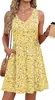 2026 Ropa de Mujer de Comercio Exterior Europeo y Americano Transfronteriza Amazon Vestido de Verano con Estampado de Tiras y Bolsillo