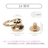 Con Anillo Cabeza de Monje Bolsa de Equipaje Artículos de Cuero Accesorios de Ferretería DIY Hecho a Mano Oro Claro Caja de Regalo Hebilla Colgante Aleación Clavo Chupón