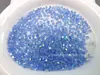 Cuentas de Cristal Prensado de Calidad AAA Brillante de 4 mm con Extremos Puntiagudos, Cuentas de Vidrio de Cristal, Cuentas Rombo para Joyería DIY