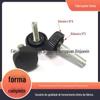 16mm-m6 Parafuso de mão de plástico Parafuso de mão para móveis Parafuso de mão de padrão reto Parafuso de cabeça de cola