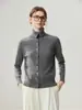 Cárdigan de Cachemira de Alta Gama para Mujer 2026 Otoño/Invierno Nuevo Lanzamiento Diseño de Nicho Casual Adelgazante Suéter Abrigo de Cuello Alto
