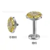 Pendientes de Labio Marquise de Aleación de Titanio Binks F136 Perforación Corporal de Grado de Implante de Circonita Joyería para Hélice de Oreja Venta al por Mayor