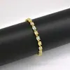 Pulseira Transfronteiriça Nicho High-end Pulseira Colorida de Diamante Moda Retrô Elegante ins Pulseira Colorida de Zircônia Cheia de Diamante para Mulheres