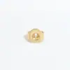 Tapón para la oreja de acero inoxidable 316 pendiente anticaída tapa trasera para la oreja hebilla trasera para la oreja tapón metálico para la oreja joyería para la oreja venta al por mayor