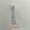 18-25 Shanxi Prata Brilhante Corrente de Prata Franja Acessórios DIY Pulseira de Prata Sanqi Pulseiras Wenwan Enfeites Acessórios