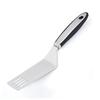 Utensilios de Cocina al por Mayor Espátula para Pizza con Dientes Cortador de Pizza Espátula para Barbacoa Espátula para Pastel Espátula para Hornear Espátula Teppanyaki Acero Inoxidable