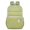 Mochila Grande de Cor Sólida com Padrão Losango para Viagens Internacionais, Unissex, Espaçosa, Simples, Mochila Personalizada para Computador, Leve