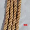 Cuerda de tendedero de mano de colores Nylon tejido Colcha Hecho a mano Decoración DIY Resistente al desgaste Trenzado Exterior para secar al sol Blanco