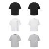 Nova Camiseta de Verão 2026 com Estampa de Letras de Manga Curta para Homens, Versátil Top Casual Soltinho Simples para Mulheres
