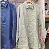 Camisas de Lino Francés para Hombre y Mujer/Camisas de Manga Larga, Lino 26 Primavera/Verano Tops Ligeros 482437/485656