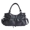 Bolsa tote vintage de gran capacidad para mujer, nuevo bolso de hombro para debajo del brazo, bolso de moda estilo coreano para el día a día, bolso de mano de nicho