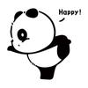 Pegatinas de Pared de Panda de Dibujos Animados Decoraciones de Pared Decorativas Pegatinas Colgantes de Panda Murales Pegatinas de Pared Autoadhesivas Arreglo Venta al por Mayor