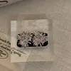 Pendientes de Cristal de Fuegos Artificiales de Color Té de Gama Alta para Mujer, Únicos y Elegantes, Pendientes de Moda para el Trabajo