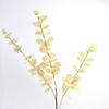 Impresión 3D Eucalipto Lujo Accesible Estilo Hoja de Dinero Flor para el Hogar Adornos de Interior Decoración de Mesa para Sala de Estar Flor Artificial Venta al por Mayor