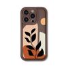 Funda Artística para iPhone 17 Pro Max con Tema de Plantas, Adecuada para iPhone 17, Apple 16, Acabado Mate, Funda Suave Premium Estilo Ins 14/15