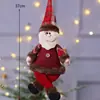 Diseño de Escena Navideña Muñeco de Anciano Decoración Muñeco de Reno Accesorio Árbol Suministros Festivos Accesorios Creativos Colgante Pequeño