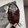 Bolsa Saco Shuai Mi Jia 2026 Outono Nova Moda Bolsa de Mão Casual Elegante para o Trabalho Bolsa Transversal Vintage