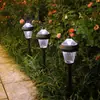 Lámpara Solar para Césped Diseño de Casa Lámpara de Pie Lámpara para Jardín Exterior Patio Decoración de Césped Lámpara de Pie Impermeable para Exterior