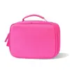 Bolsa de armazenamento portátil multifuncional de grande capacidade com 72 compartimentos para uso transfronteiriço, para estudantes e estudantes de arte armazenarem lápis de cor, pincéis e material de papelaria