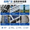 Suministrado directamente por el fabricante: Abrazaderas de acero inoxidable 304 autoblocantes para agrupación de cables, cable óptico metálico de acero blanco, 4.6*8*10