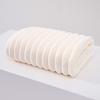 Toalla de Baño Gruesa de Vellón Coral Toalla a Rayas de Caramelo Toalla Suave para el Hogar Super Absorbente Toalla de Baño a Rayas de Caramelo