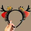 Tocado de Halloween Sombrero Mágico de Bruja Diadema Decoración de Maquillaje Diadema de Encaje Horquilla de Calabaza Accesorio para el Cabello de Fantasma