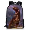 Mochila Escolar Animal Dinossauro 1417 polegadas Ensino Fundamental e Médio Jardim de Infância Mochila Impermeável Mochila Grande Dropshipping