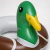 Flotador Inflable de Pato Mallard de PVC 127CM para Adultos y Niños, Flotador para Juegos Acuáticos en Piscinas y Playas, Venta al por Mayor de Fabricante