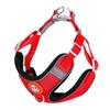 Coleira para Cão Ajustável Nylon Refletivo Peitoral Cão Pequeno Confortável Respirável Coleira para Caminhada de Gato Animal de Estimação Cão