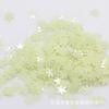 4mm pvc copo de nieve luminoso diy arena movediza carcasa para teléfono móvil belleza hecho a mano arcilla accesorios de joyería material por peso