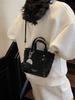 Bolsos de Mano Pequeños Transfronterizos de Moda para Mujer 2025 Nueva Moda Bolso Cruzado Versátil Bolso Tote Tipo Cubo Super Popular