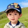 Gorra de Béisbol Giratoria de Animales Locos para Niños Primavera/Verano Nuevo Estilo Niños Niñas Gorra Protectora del Sol Linda Versátil Protección Solar