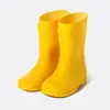 Fabricante de Botas de Lluvia para Niños para Comercio Transfronterizo, Suela Suave Antideslizante, Ligeras, Adecuadas para Niños y Niñas de 2 a 12 Años, Botas de Lluvia de Media Pantorrilla, Zapatos de Agua para Bebés