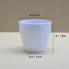 Fornecimento de fábrica Simples Mudas Cor de Plástico Vaso de Flores Verde Plantio Suprimentos de Jardinagem Plantio de Plástico Vaso de Mudas Vaso de Flores