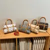 Bolso estampado europeo y americano para mujer, diseño de nicho tipo Boston almohada, bolso cruzado de alta gama a la moda, cuero suave, bandolera