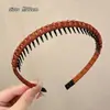 Nueva diadema de alta gama 2026, peine para el cabello estilo Maillard para peinar y arreglar los cabellos sueltos, accesorio para el cabello de uso diario estilo coreano para usar al aire libre