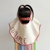 Sombrero de Protección Solar para Niños, Sombrilla de Verano, Chal Anti-UV, Sombrero con Protección para el Cuello, Lindo Sombrero de Copa Vacío de Ala Ancha para Bebés Niños y Niñas