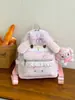 Linda Mochila Floral My Melody para Niñas, Modelo Nuevo, Ligera, Elegante, Bolsa Escolar de Gran Capacidad para Viajes