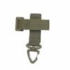 Hebilla Colgante de Nailon Multifuncional Soporte de Almacenamiento Hebilla Táctica Portátil para Exterior Cuerda de Escalada Hebilla Colgante Antiperdida