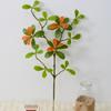 Sensación de simulación isla de plantas verdes ramas de flores de primavera escritorio de sala de estar madera borracha de caballo decoración de planta piso nuevos fabricantes