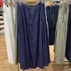 Falda plisada casual para mujer 2026 Otoño Simple Cintura elástica Falda casual con bolsillos Falda de hadas 487995
