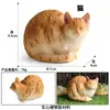 Traje de modelo de gato animal de simulación para niños, juego de gato, gatito, modelo de gatito blanco y negro, juguetes, adornos