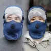 Gorro Lei Feng Engrosado de Invierno para Hombres y Mujeres, Gorro de Algodón para Proteger los Oídos para Montar al Aire Libre en Invierno, Gorro a Prueba de Viento y Frío con Máscara