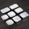 Acero Inoxidable 304 Recipiente Caja de Condimentos de Grado Alimenticio Juego de Muestras Caja de Almacenamiento Frasco Redondo para Condimentos con Tapa Contenedor Sellado para Conservar Frescura Venta al por Mayor